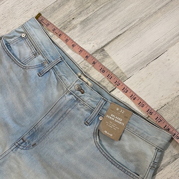 Madewell Relaxed Denim Shorts Size 32. NWT - Picture 10 of 13